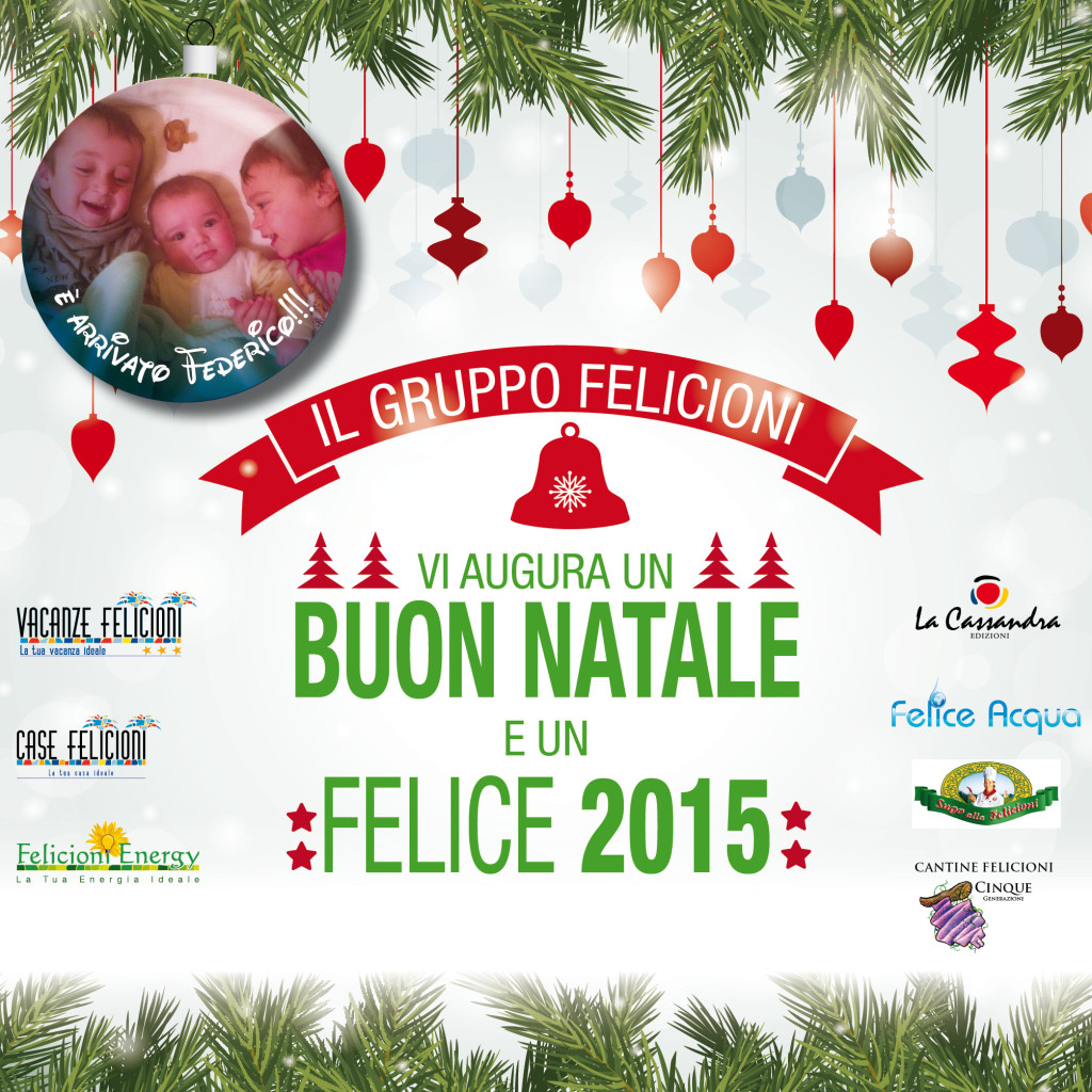 Cartolina Auguri Felicioni 2014
